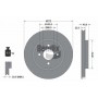 BDS1503 BENDIX Braking Гальмівний диск