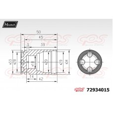 72934015 MAXTECH Поршень корпус скоби гальма