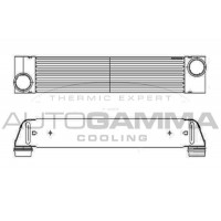 Интеркулер AUTOGAMMA 105254
