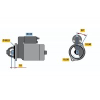 0 986 014 620 BOSCH Стартер