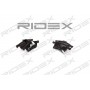 402B0007 RIDEX Комплект гальмівних колодок дисковий гальм