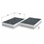 CK1286C-2 TECNECO FILTERS Фільтр повітря у внутрішньому просторі