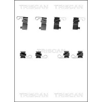 8105 131639 TRISCAN Комплектуючі колодки дискового гальма