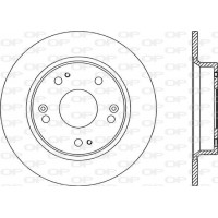 BDA2344.10 OPEN PARTS Гальмівний диск