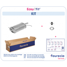 FS23001 Faurecia Глушник вихлопних газів кінцевий