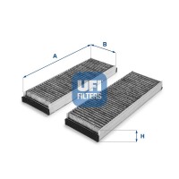 54.153.00 UFI Фільтр повітря у внутрішньому просторі