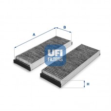 54.153.00 UFI Фільтр повітря у внутрішньому просторі