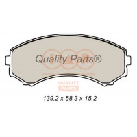704-12026P IAP QUALITY PARTS Комплект гальмівних колодок дисковий гальм