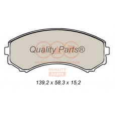 704-12026P IAP QUALITY PARTS Комплект гальмівних колодок дисковий гальм