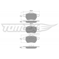 TX 12-12 TOMEX Brakes Комплект гальмівних колодок дисковий гальм