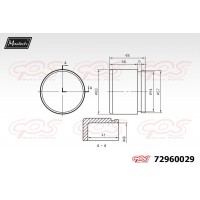 72960029 MAXTECH Поршень корпус скоби гальма
