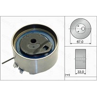 654854 AUTEX Натяжний ролик ремінь ГРМ