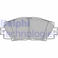 LP2006 DELPHI Комплект гальмівних колодок дисковий гальм