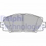 LP2006 DELPHI Комплект гальмівних колодок дисковий гальм