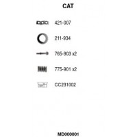 MD000001 FA1 Каталізатор колектора