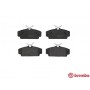 P 56 036 BREMBO КомплеК т гальмівних колодок, дискове гальмо