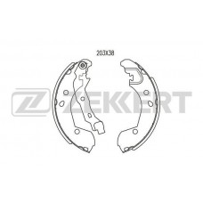 BK-4026 ZEKKERT Комплект гальмівних колодок