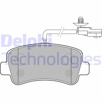 LP2191 DELPHI DELPHI RENAULT Гальмівні колодки задн.Master III,Opel Movano10-