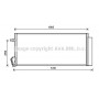FTA5396D AVA QUALITY COOLING Конденсатор кондиціонера