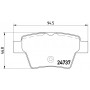FK20250 KAISHIN Комплект гальмівних колодок дисковий гальм