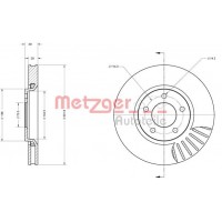 6110622 METZGER Гальмівний диск
