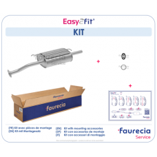 FS05129 Faurecia Глушник вихлопних газів кінцевий