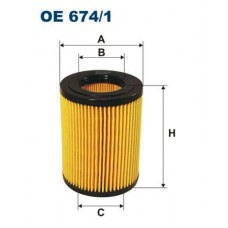 OE 674/1 FILTRON Масляний фільтр