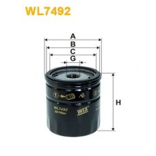 WL7492 WIX FILTERS Масляний фільтр
