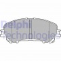 LP3144 DELPHI Комплект гальмівних колодок дисковий гальм