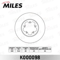 K000098 MILES Гальмівний диск