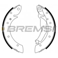 GF0077 BREMSI Комплект гальмівних колодок