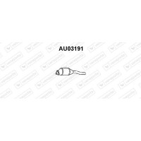 AU03191 VENEPORTE Предглушник вихлопних газів