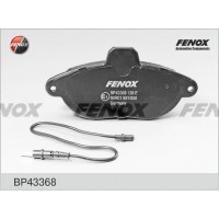 BP43368 FENOX Комплект гальмівних колодок дисковий гальм