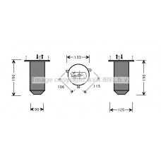 BWD221 AVA QUALITY COOLING Осушувач кондиціонера