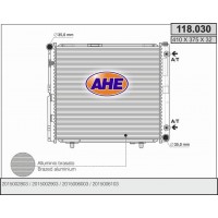 118.030 AHE Радіатор охолодження двигуна