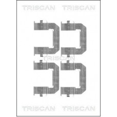 8105 241609 TRISCAN Комплектуючі колодки дискового гальма