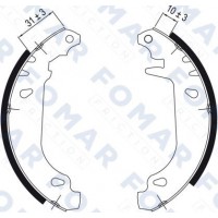 FO 0424 FOMAR Friction Комплект гальмівних колодок