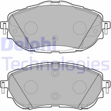 LP2691 DELPHI DELPHI TOYOTA Гальмівн колодки передн.Auris 12-