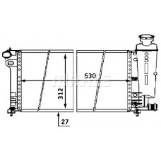 WG2183645 WILMINK GROUP Радіатор охолодження двигуна
