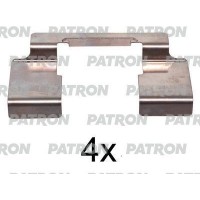 PSRK1099 PATRON Комплектуючі колодки дискового гальма