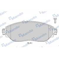MBF015048 MANDO КомплеК т гальмівних колодок, дискове гальмо