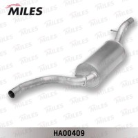 HA00409 MILES Середній глушник вихлопних газів