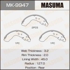 MK-9947 MASUMA Комплект гальмівних колодок