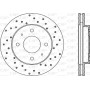 BDRS1870.25 OPEN PARTS Гальмівний диск