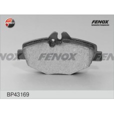 BP43169 FENOX Комплект гальмівних колодок дисковий гальм