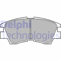 LP633 DELPHI Комплект гальмівних колодок дисковий гальм