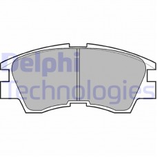LP633 DELPHI Комплект гальмівних колодок дисковий гальм