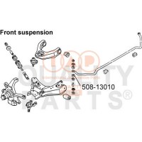 508-13010 IAP QUALITY PARTS Опора стабілізатора
