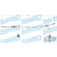 C0448B SAMKO Тросик, cтояночный тормоз