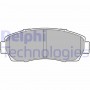 LP2046 DELPHI Комплект гальмівних колодок дисковий гальм